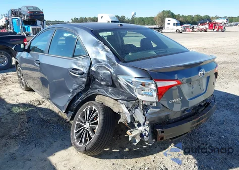 2015 Toyota Corolla S Premium from USA, damaged, VIN 2T1BURHE2FC472412